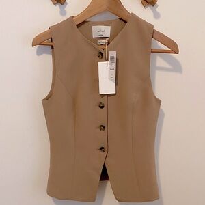 Aritzia Wilfred Regal Vest Sz 4